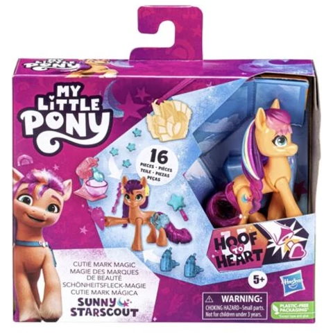 Én kicsi Pónim: Cutie Mark Magic -  Sunny Starscount játékszett - Hasbro