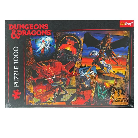 Dungeons&Dragons 1000 db-os puzzle - Trefl