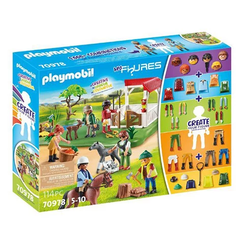 Playmobil: My Figures - Lovas farm (70978)
