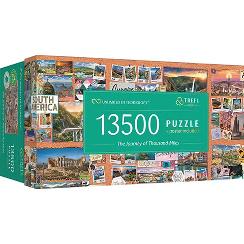 Az ezer mérföldes utazás 13500db-os UFT puzzle - Trefl
