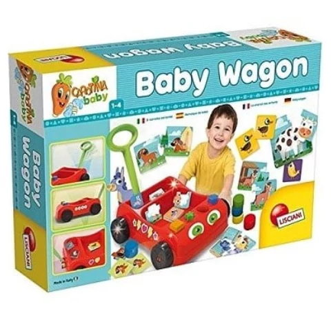 Carotina baby: Baby Wagon logikai fejlesztőjáték