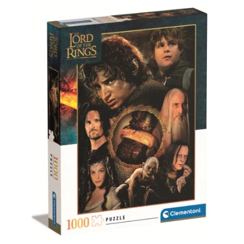 A Gyűrűk Ura: A gyűrű szövetsége 1000db-os HQC puzzle - Clementoni