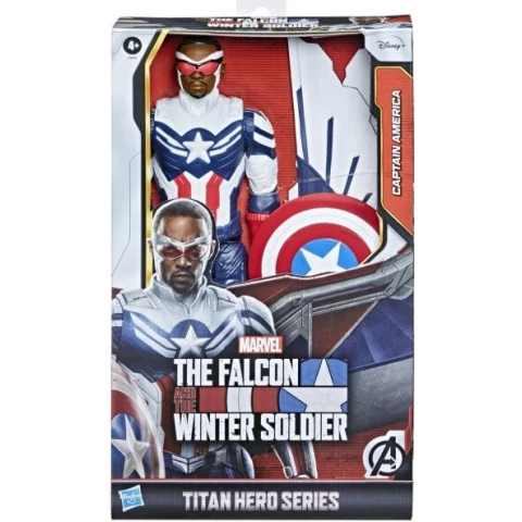 Marvel Bosszúállók: Titan Hero Deluxe Sólyom akciófigura 30cm-es - Hasbro