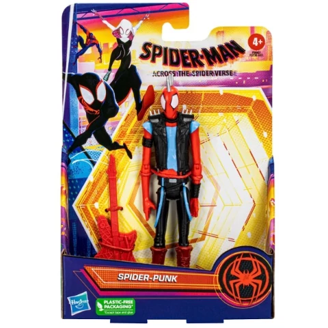 Pókember: A pókverzumon át - Spider-Verse Spider-Punk játékfigura 15cm-es - Hasbro