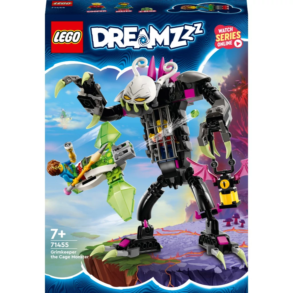 LEGO® DREAMZzz: Kegyetlen Őrző a kalitkás szörnyeteg (71455)