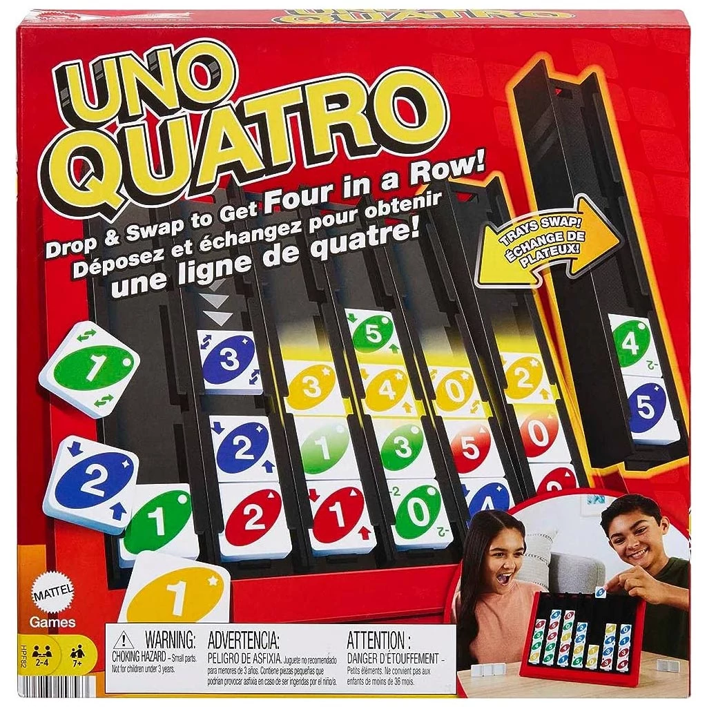 UNO Quatro társasjáték - Mattel