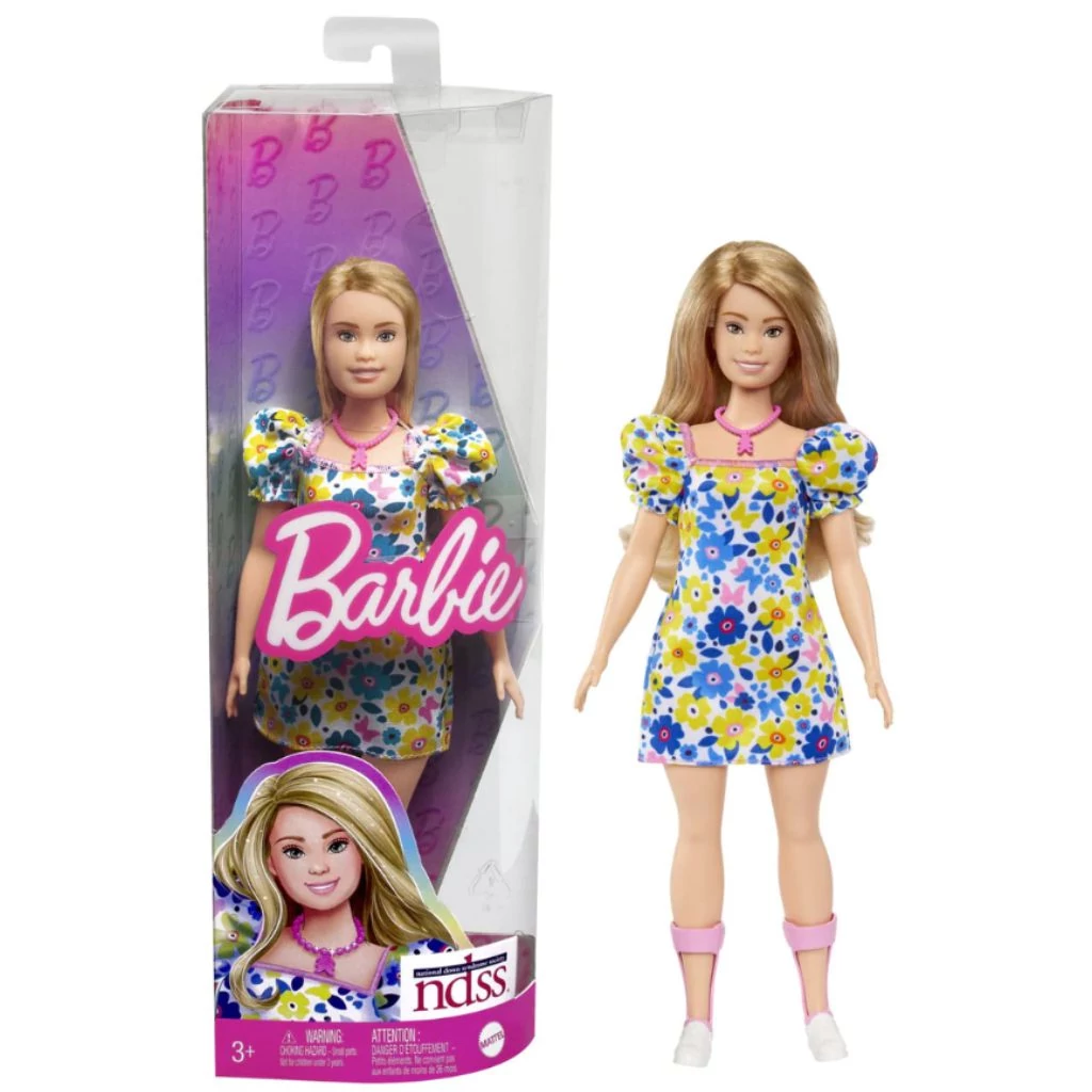 Barbie Fashionista barátnők: Down Szindrómás Barbie baba - Mattel