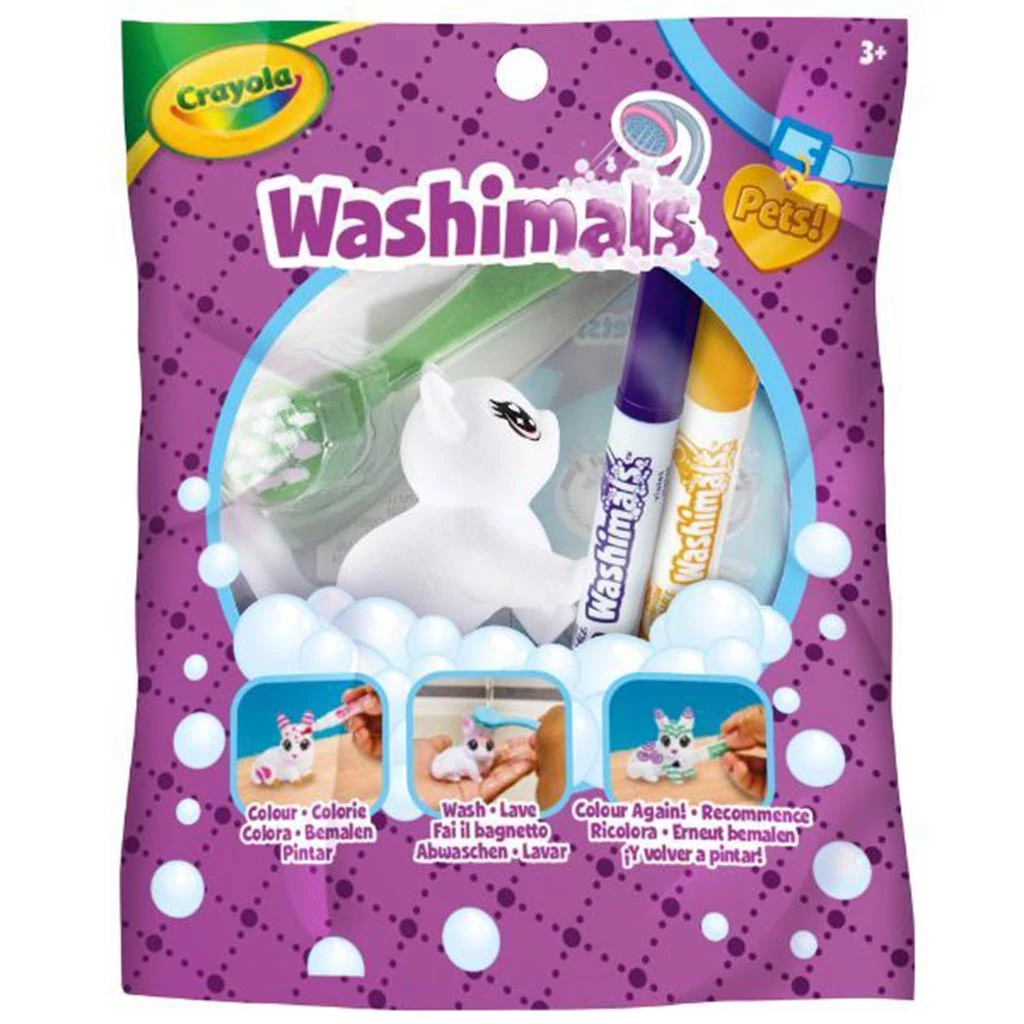 Crayola Washimals: Színezhető állatka többféle változatban