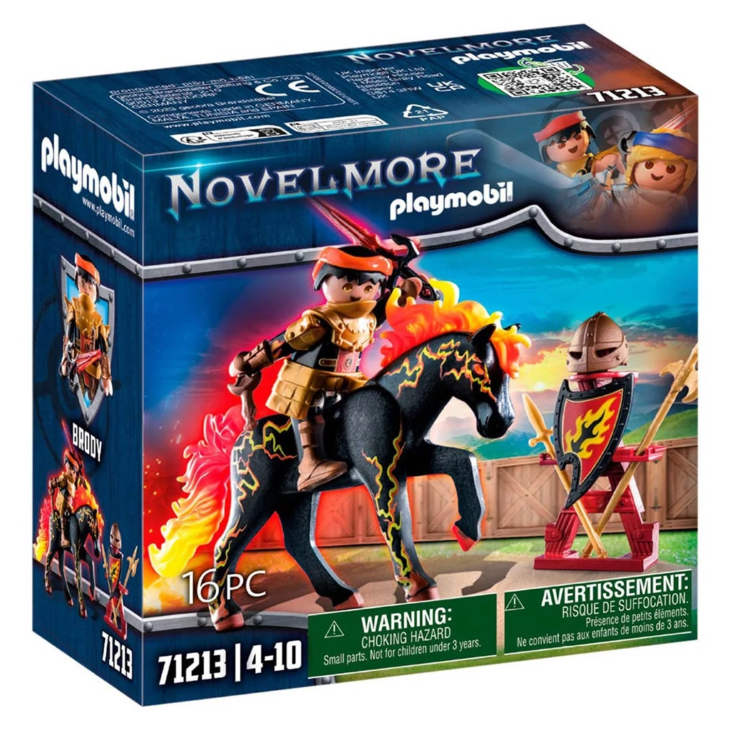 Playmobil: Novelmore - Burnham Riders Tűzlovag (71213)