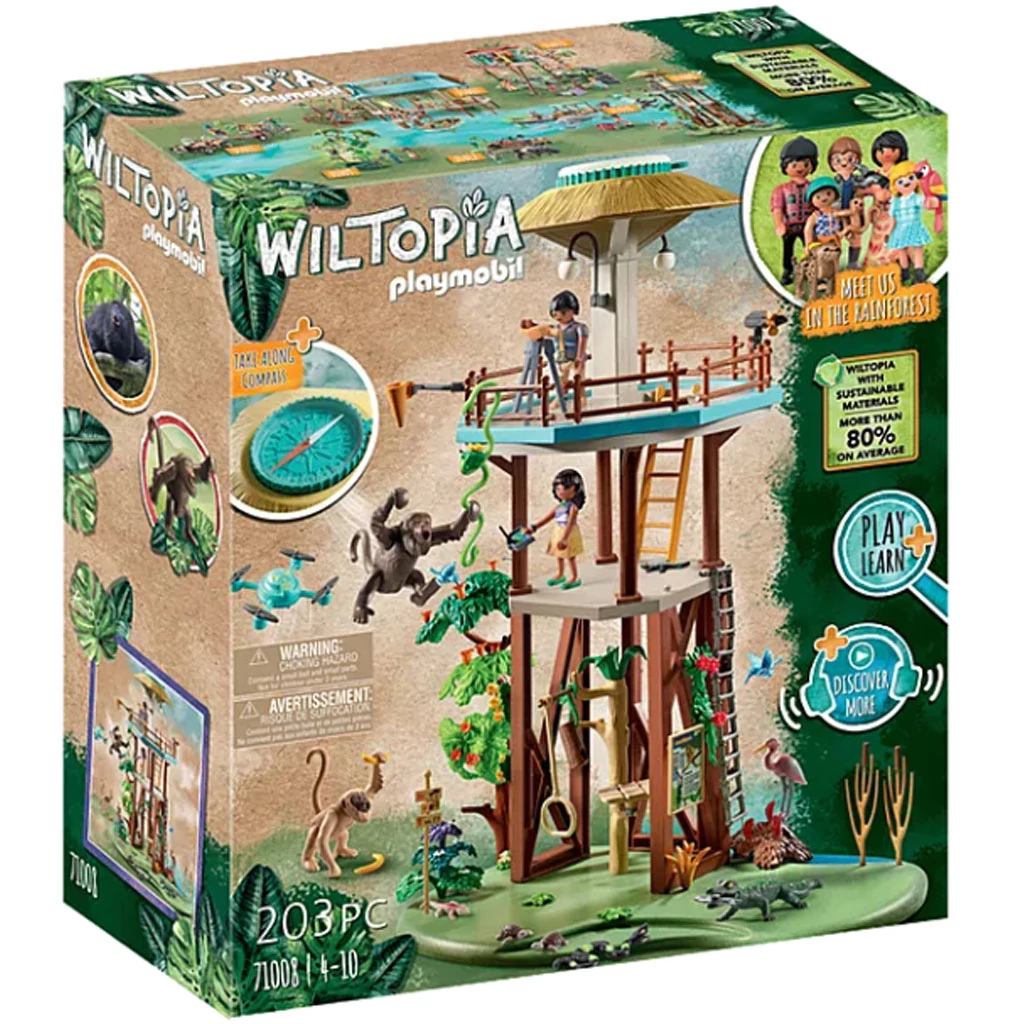 Playmobil: Wiltopia - Kutatótorony iránytűvel (71008)