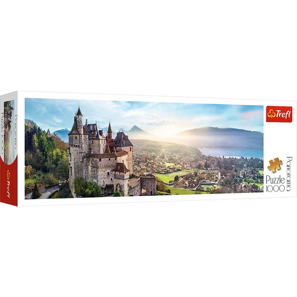 Menthon kastély, Franciaország 1000db-os panoráma puzzle - Trefl