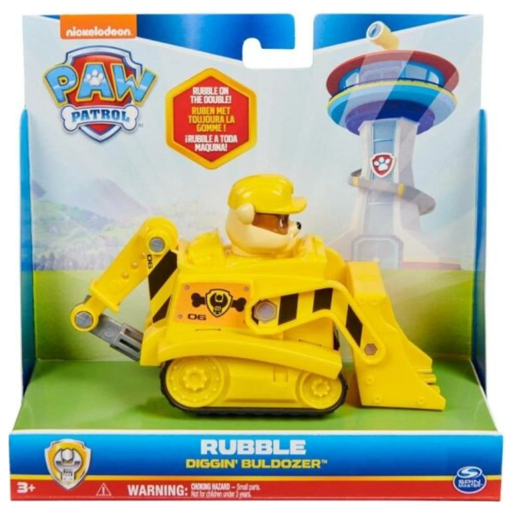 Mancs Őrjárat: Rubble és bulldózere alap járgány - Spin Master