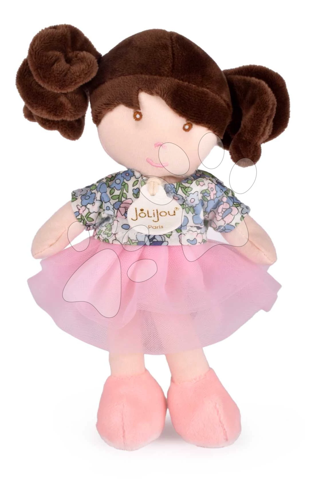 Öltöztethető játékbaba Emilie My First Wardrobe Jolijou tartalék rucival JJ6067