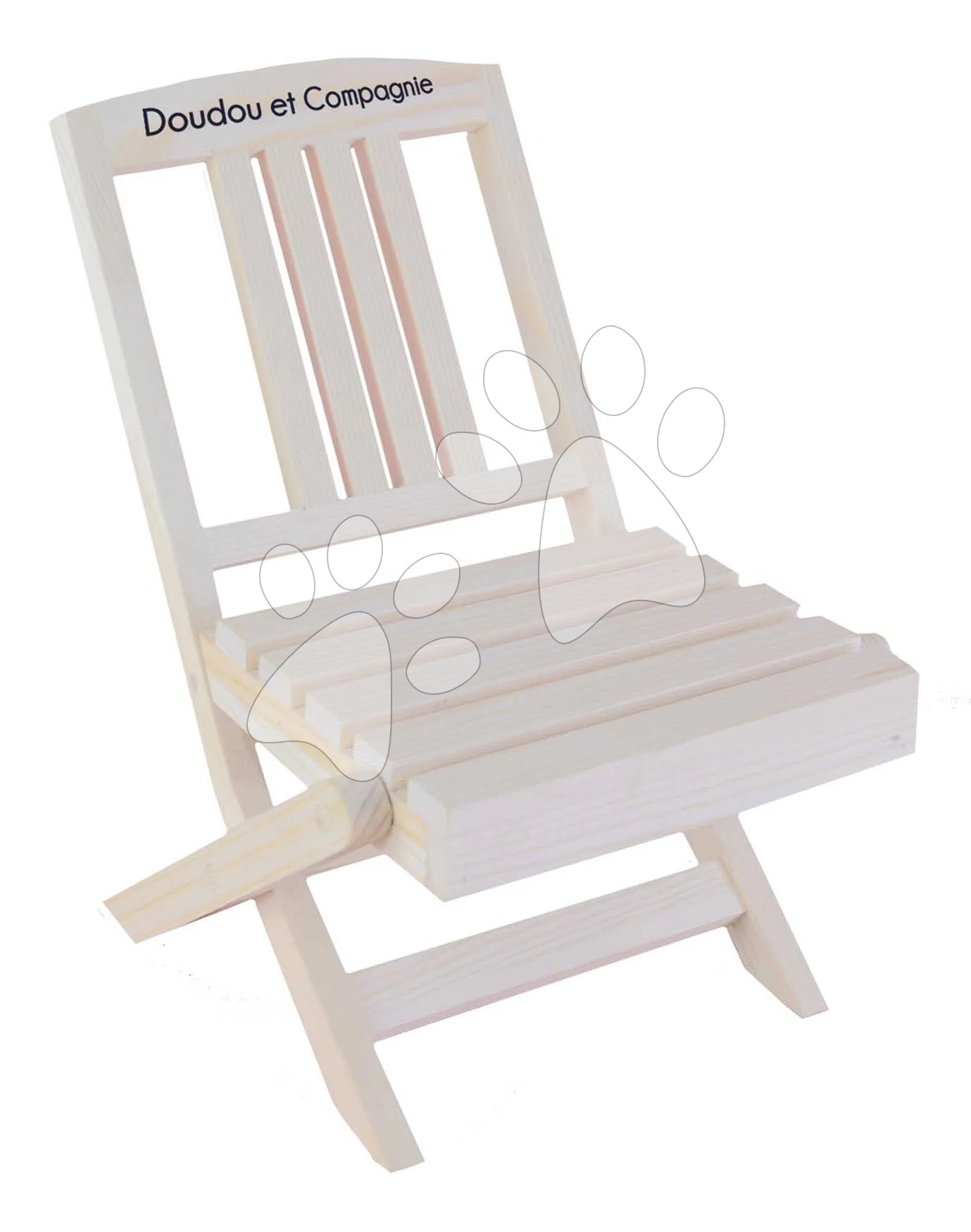 Fa összecsukható szék játékbabáknak Folding Chair My little furniture Jolijou 35 cm játékbabáknak és plüssiknek JJ6070