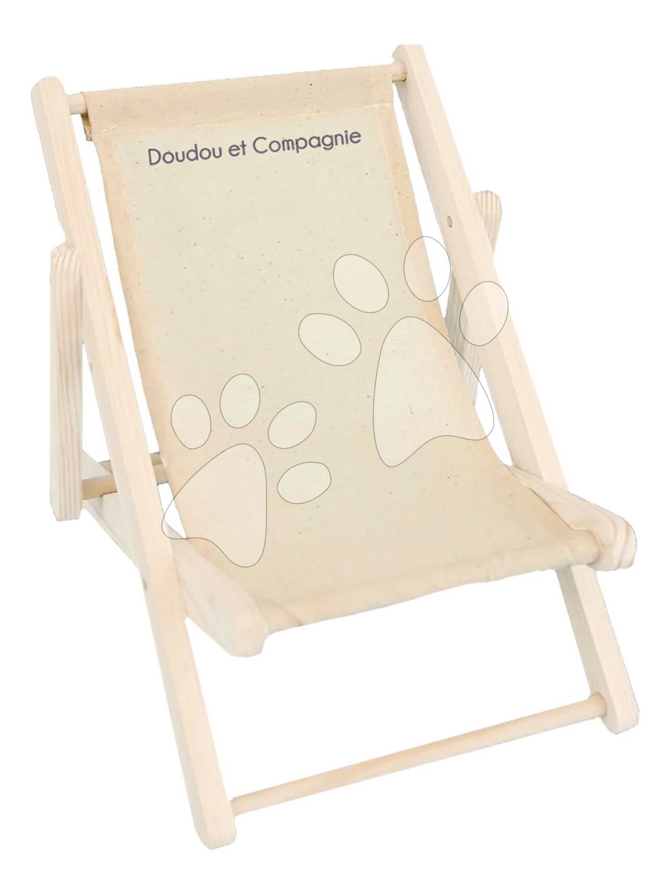 Fa strand szék játékbabáknak Folding Deckchair My little furniture Jolijou 35 cm játékbabáknak és plüssiknek JJ6071