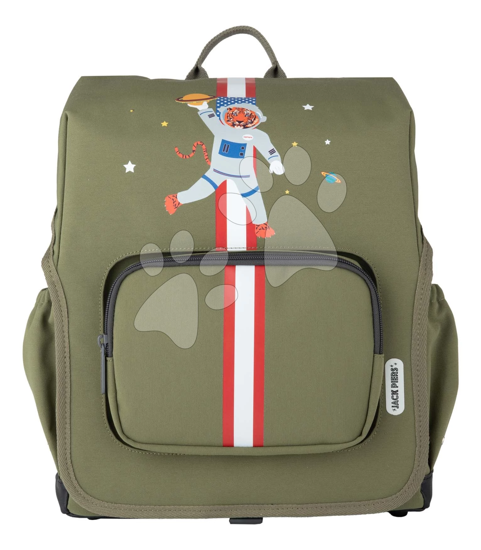 Iskolai hátizsák Backpack Berlin Burger Planet Jack Piers ergonomikus luxus kivitel 6 évtől 36*13*29 cm