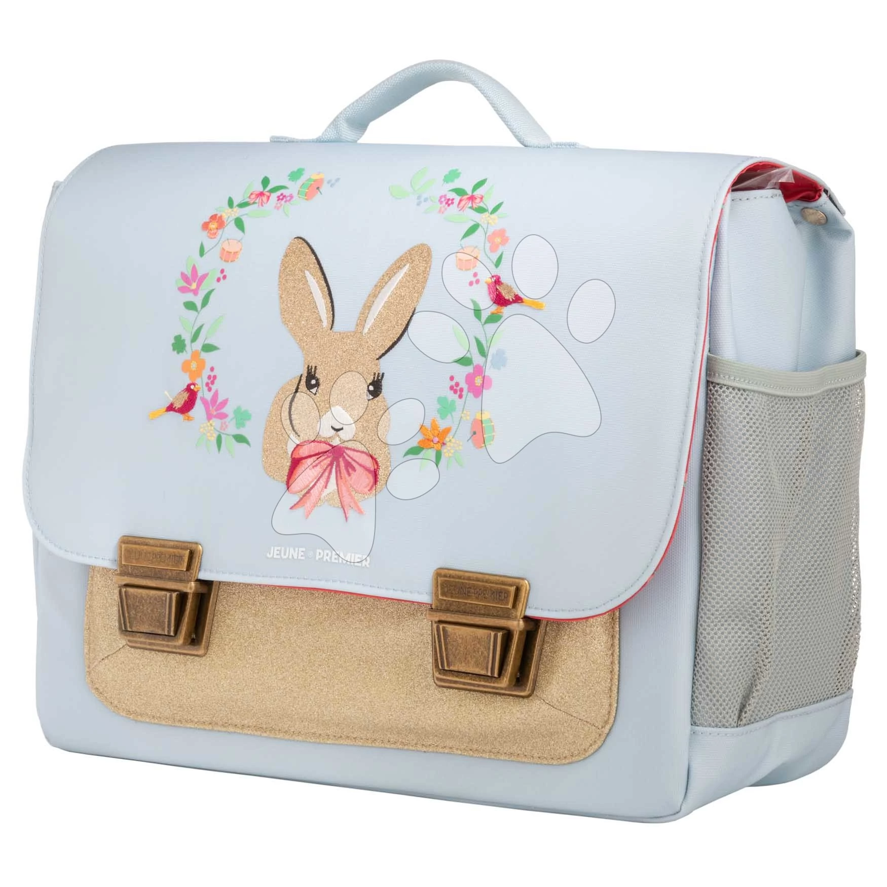 Iskolai aktatáska Classic Midi Bow Bunny Jeune Premier ergonomikus luxus kivitel 38*30 cm