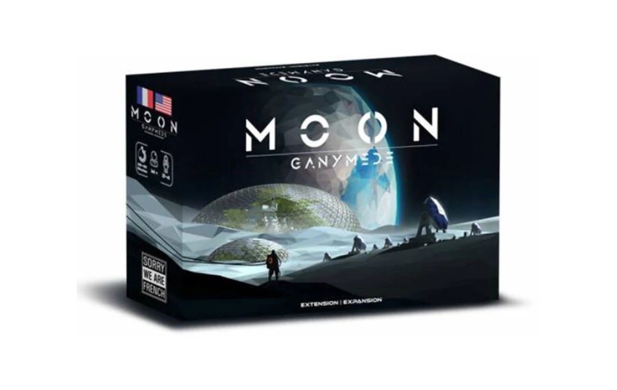 Ganymede társasjáték Moon angol nyelvű kiegészítő
