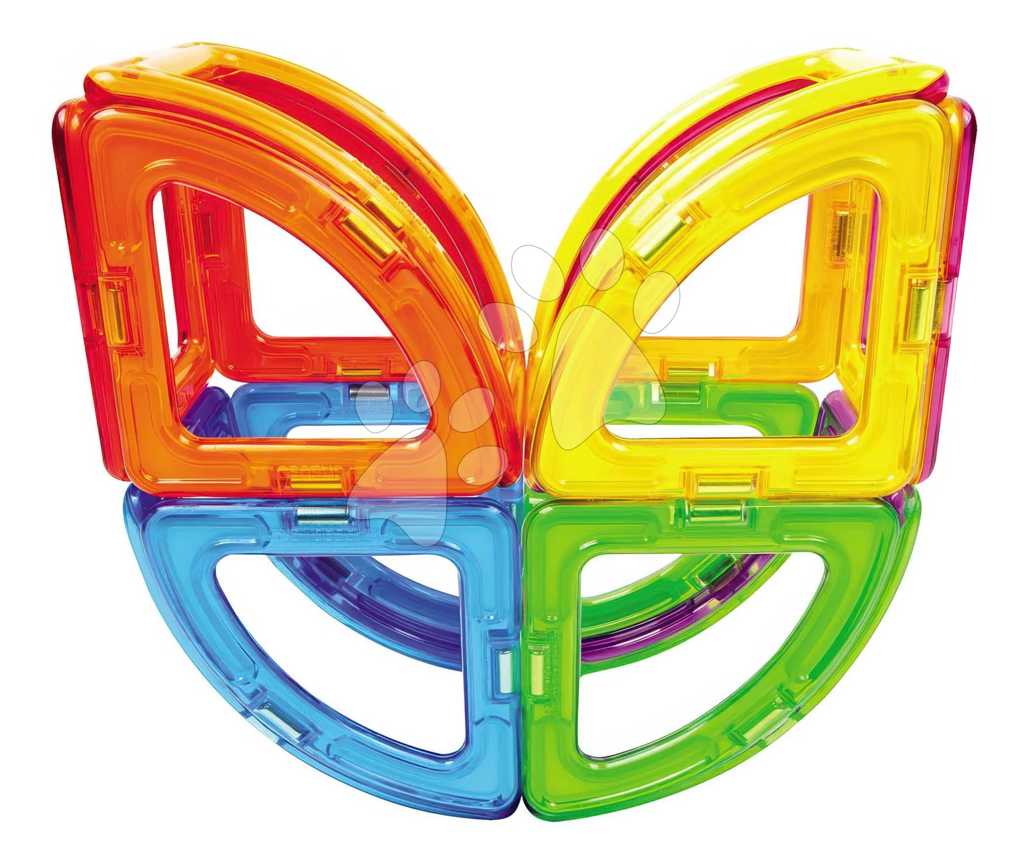 Mágneses építőjáték Ívek Curve Set Basic Magformers 20 részes