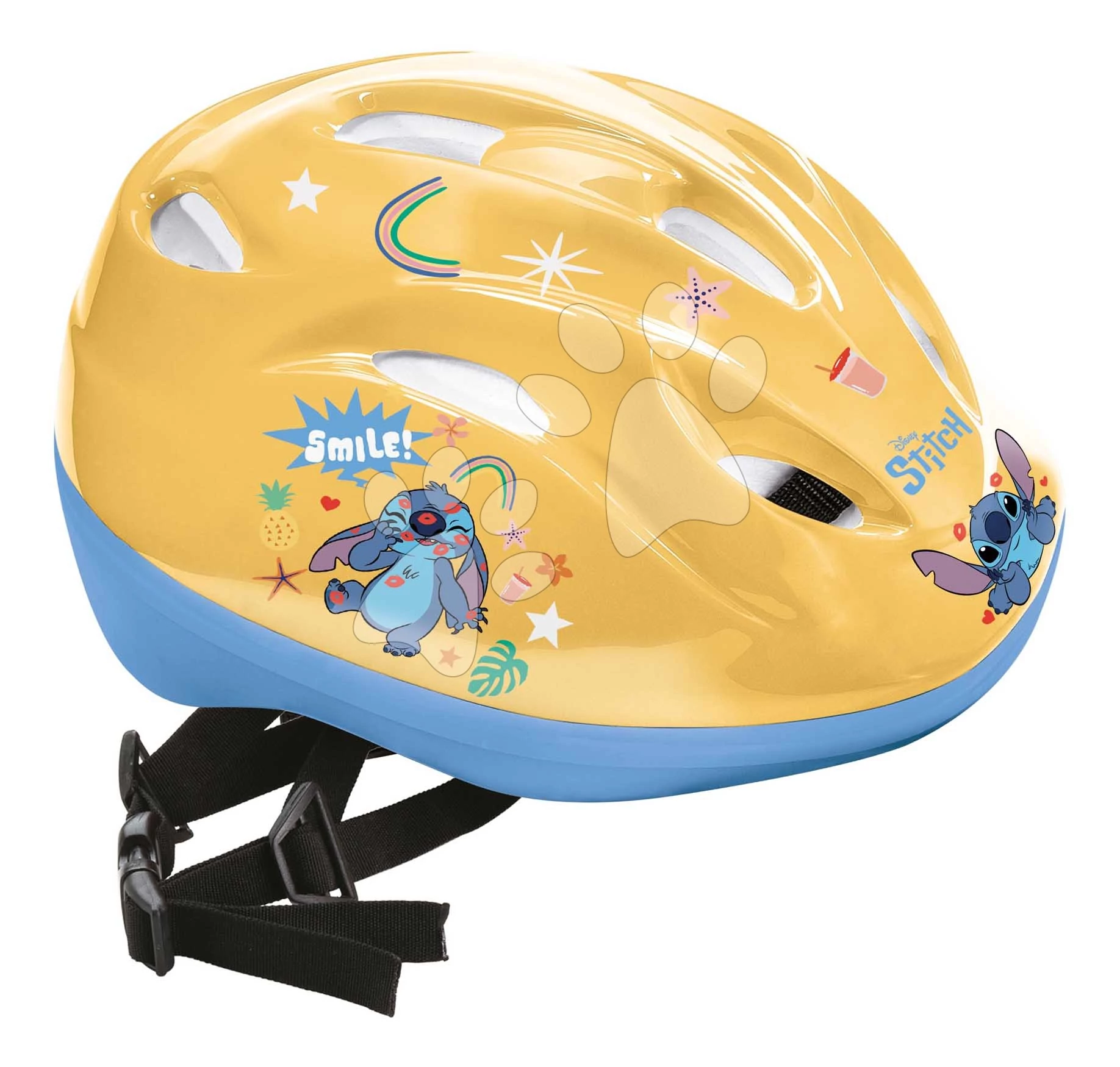Prilba Stitch Helmet Mondo veľkosť 52-56 žltá MON28748
