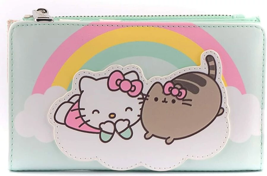 Loungefly Pusheen X Hello Kitty cloud bifold pénztárca