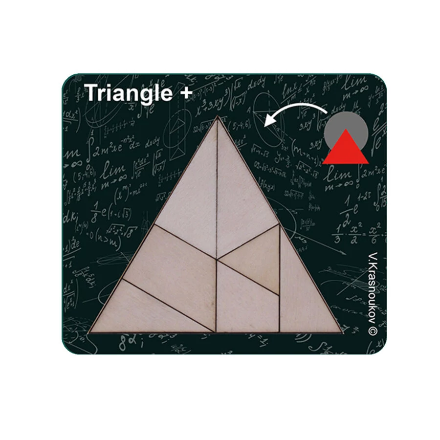 Krasnoukhov Packing Problems - Triangle logikai játék