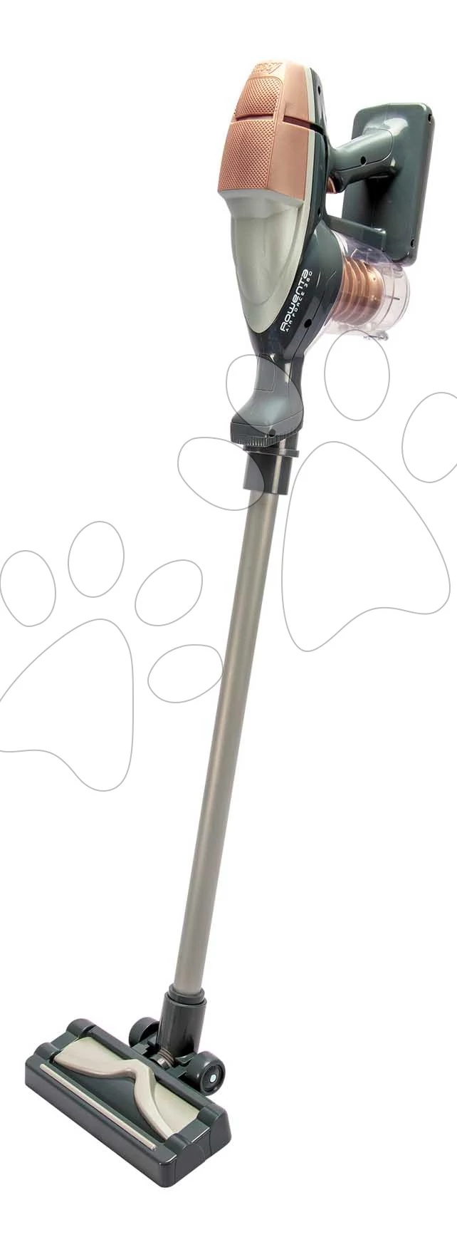 Rúdporszívó hanggal és fénnyel Rowenta Air Force Vacuum Cleaner Smoby mozgó golyócskákkal a gyűjtőtartályban