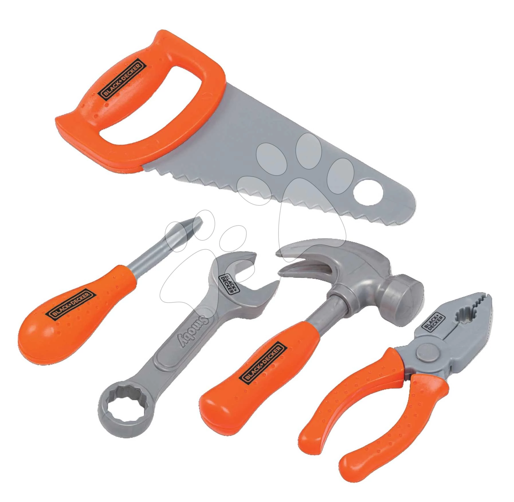 Szerszámkészlet Black&Decker Tools Smoby 5 fajta 3 évtől SM360921