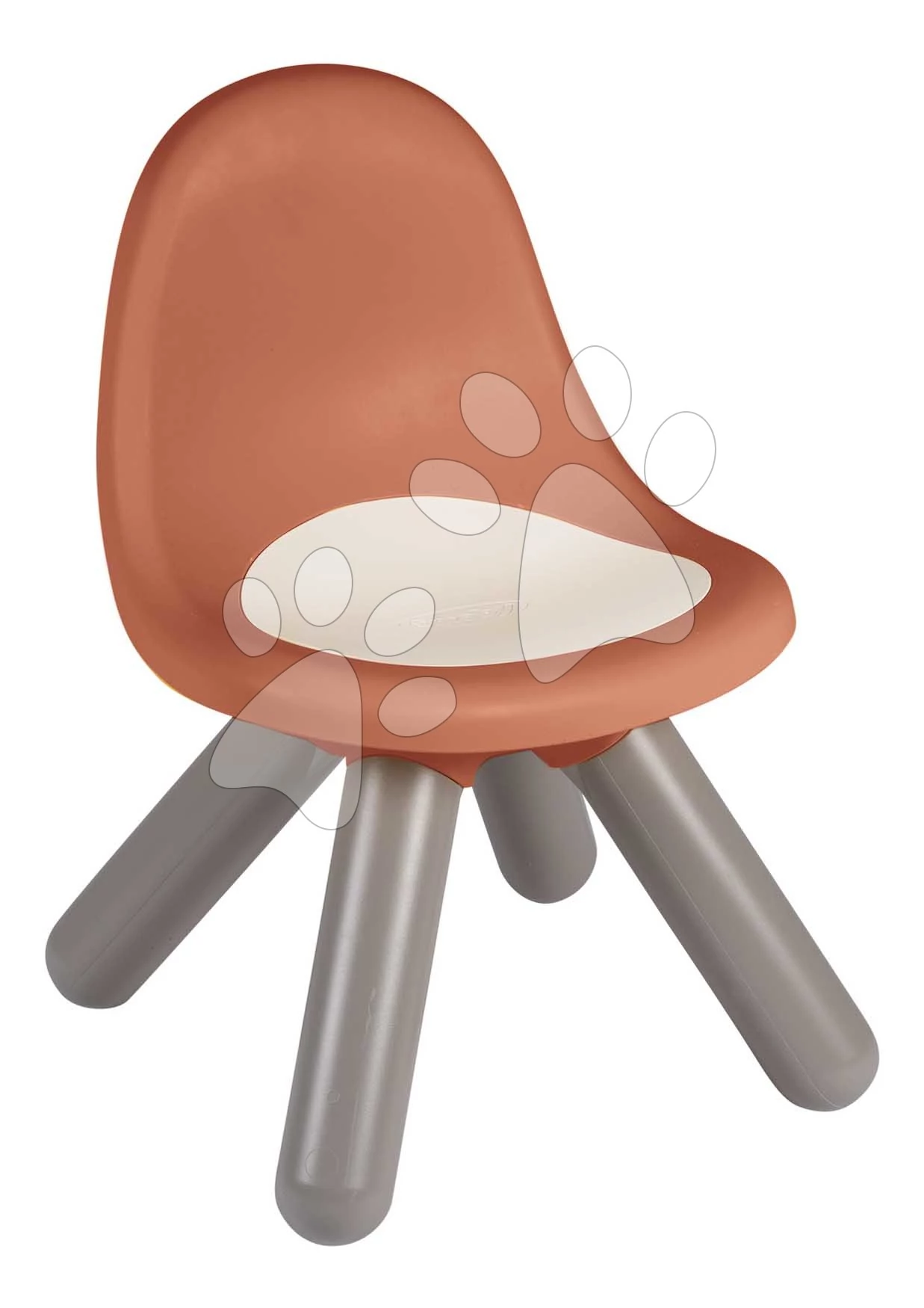 Kisszék gyerekeknek KidChair Terra Cotta Life Smoby piros UV védelem 50 kg teherbírás 27 cm magas ülőke 18 hó-tól - 2025 modell