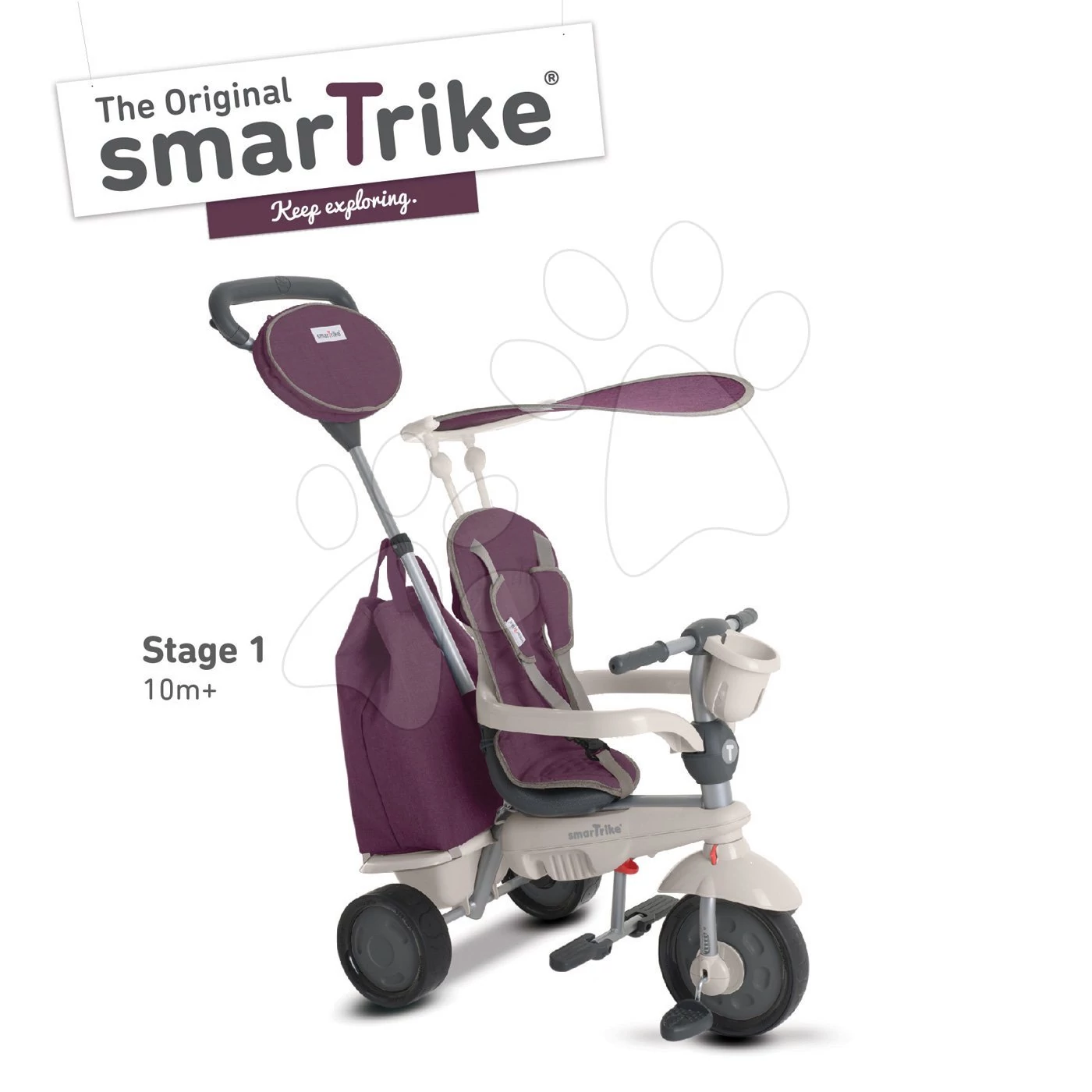 smarTrike tricikli Voyage 4in1 Touch Steering 1950800