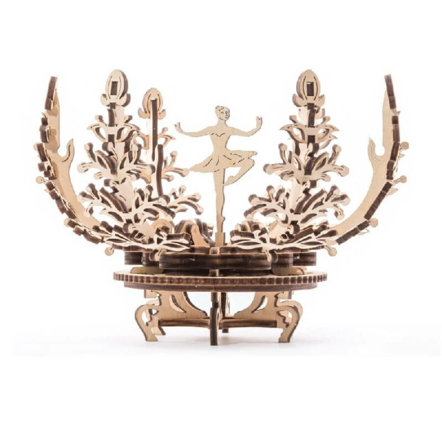 UGEARS Virágos tartódoboz - mechanikus modell