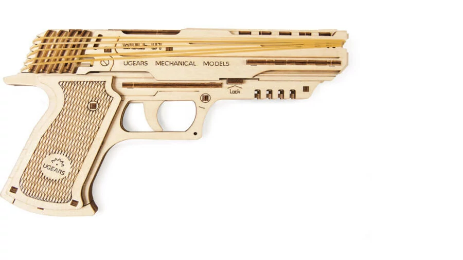 UGEARS Wolf-01 fegyver mechanikus modell