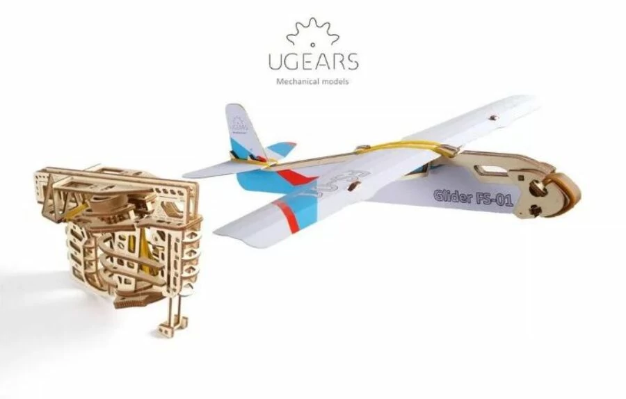 UGEARS Repülő kilövő - mechanikus modell