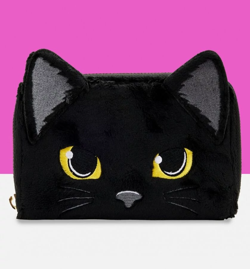 Loungefly Disney: Hocus Pocus - Binx Head Plush pénztárca