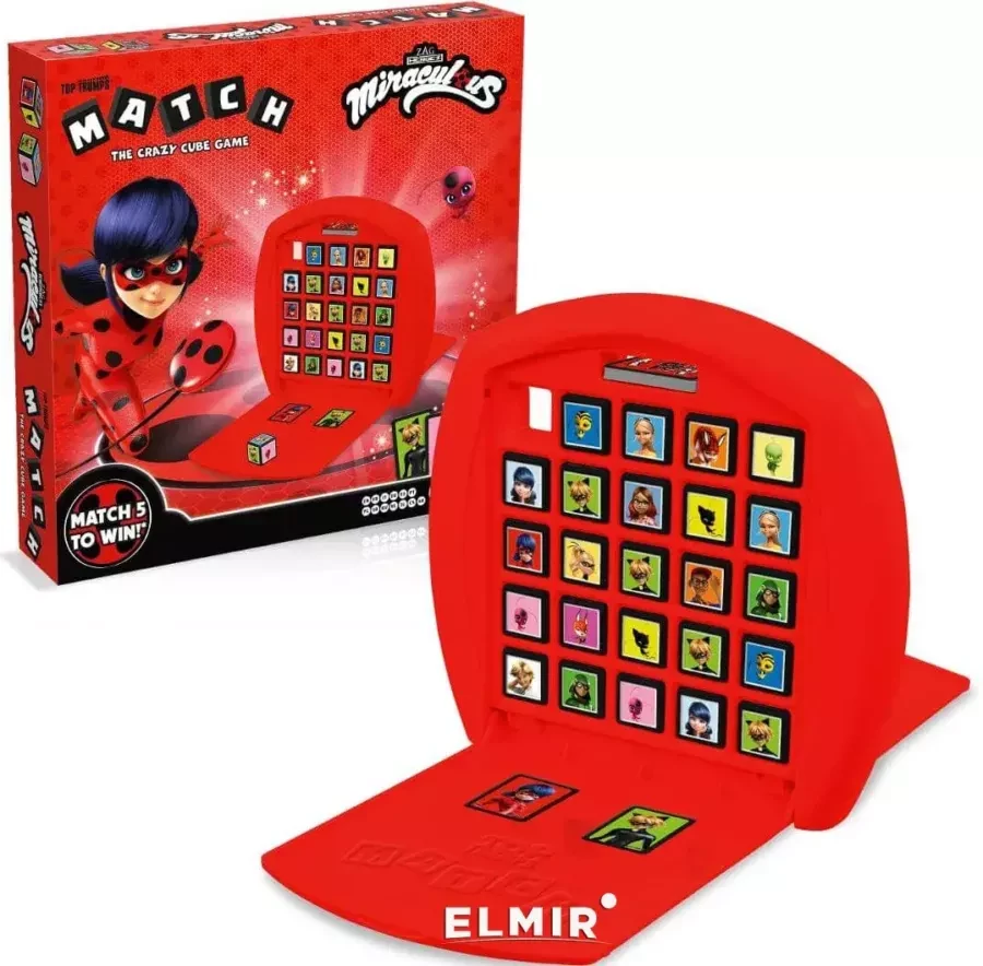 Match Miraculous társasjáték, multinyelvű