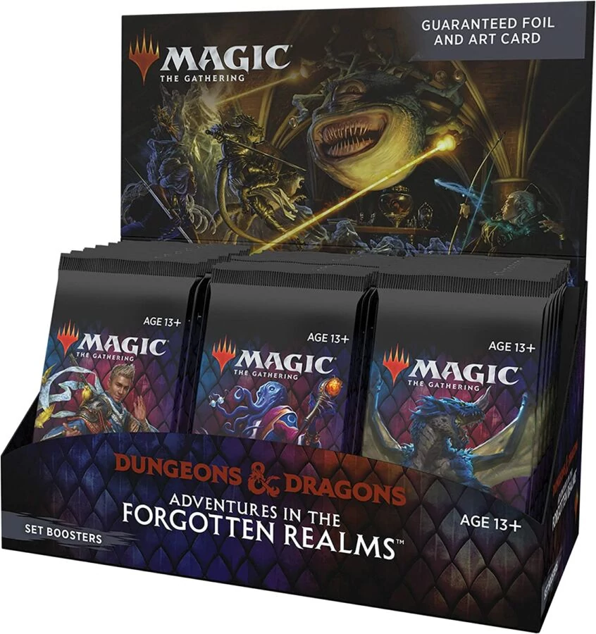 Magic: The Gathering: Adventures in the Forgotten Realms Set Booster Display